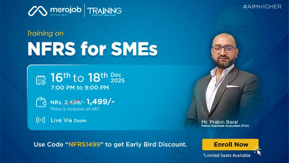 NFRS for SMEs Training | Batch 7