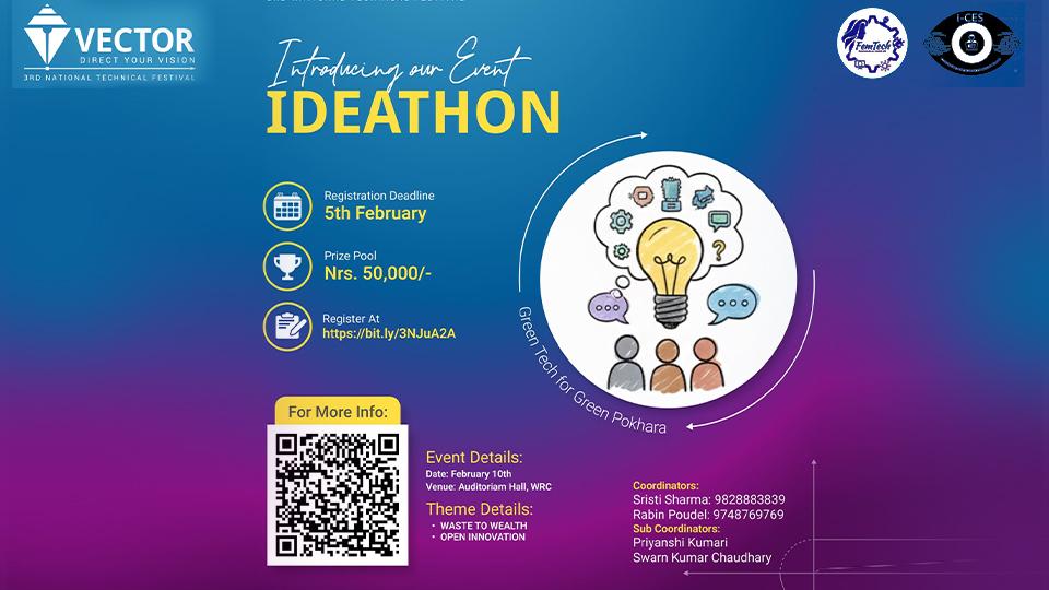 IDEATHON - Innovate for a Sustainable Future ♻️