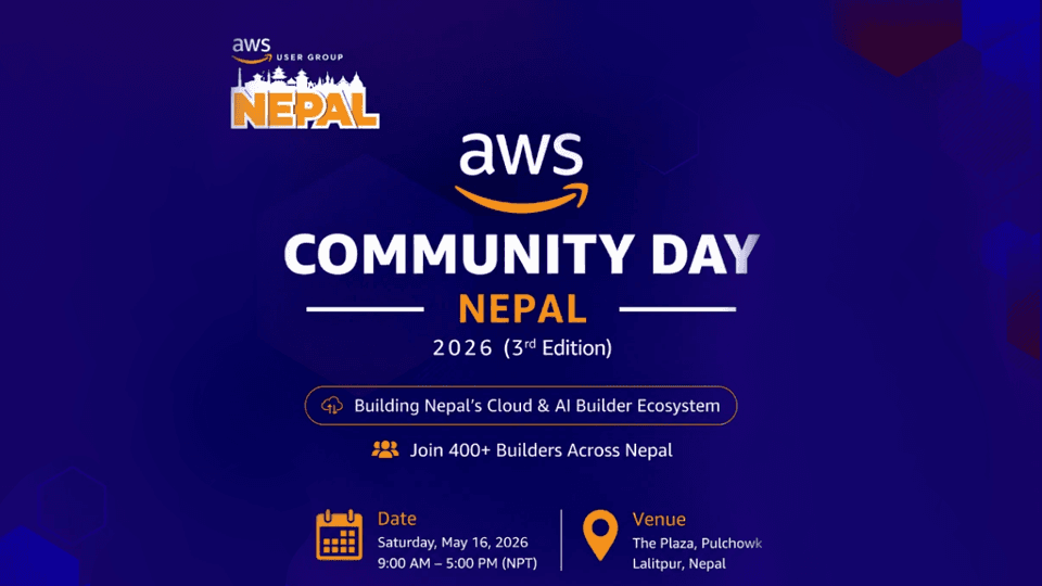 AUG Nepal: AWS Community Day Nepal 2026