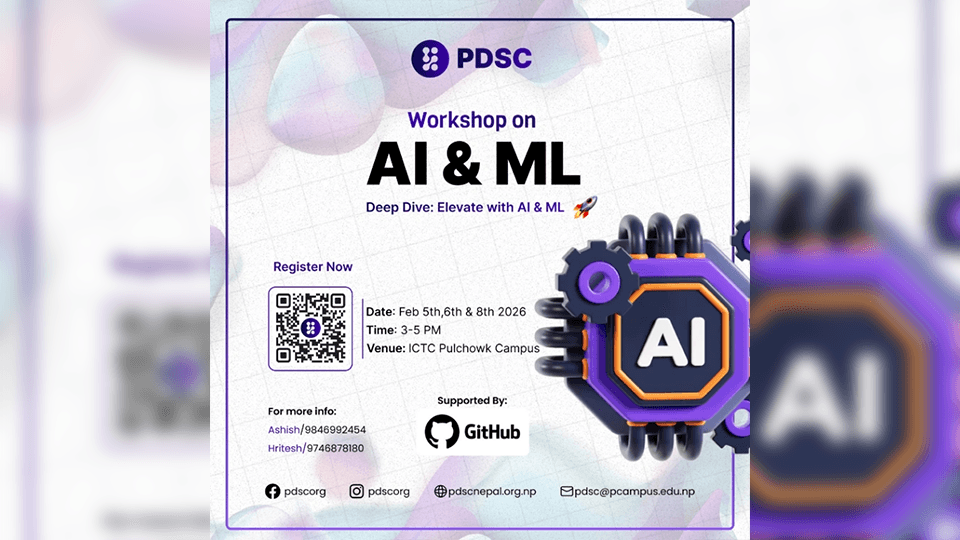 Workshop on AI & ML