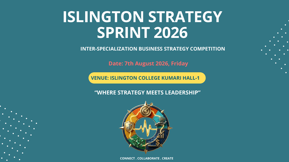 ISLINGTON STRATEGY SPRINT 2026 – Inter-Specialization Business Strategy Competition