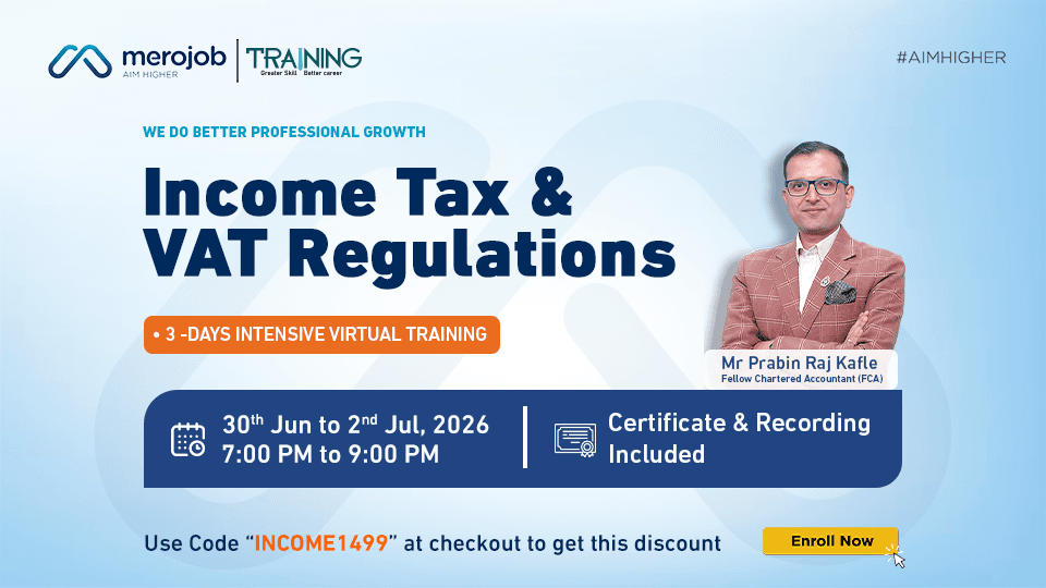 Income Tax & VAT Regulations Training | Batch 4