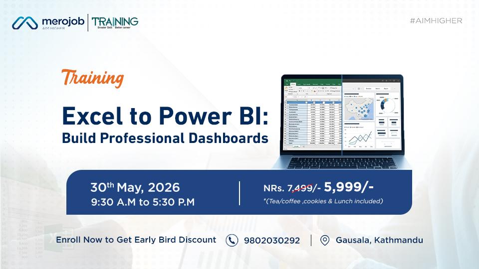 Training on Excel to Power BI: Build Professional Dashboards