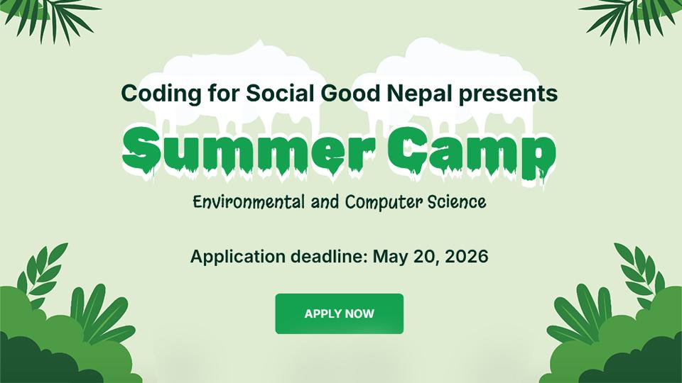 Coding for Social Good Nepal Summer Camp