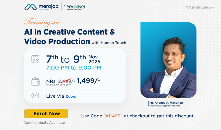 Training on AI in Creative Content & Video Production – With a Human Touch