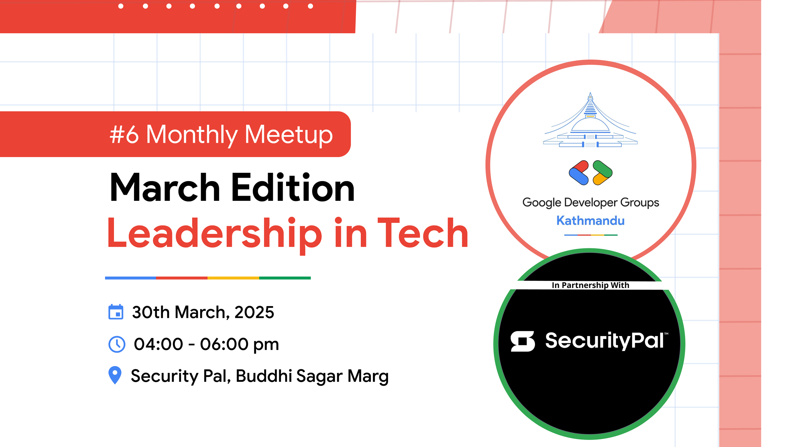 Google Developer Groups (GDG) Kathmandu - Monthly Meetup #6